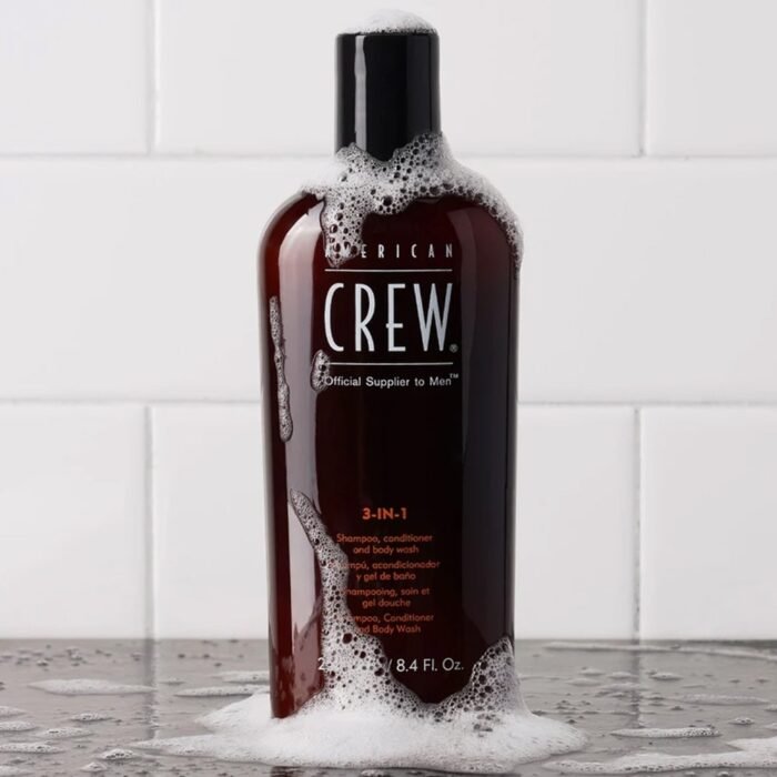 Šampon, kondicioner i losion za tuširanje, 3 IN 1 American Crew, 450ml